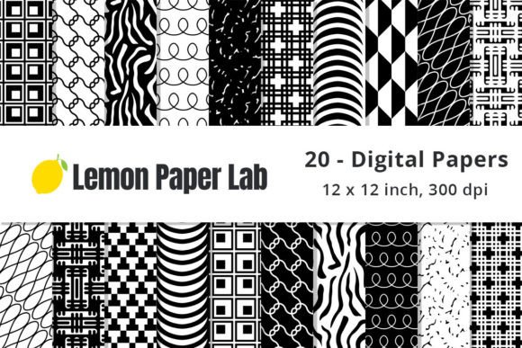 Download Unique Black &amp; White Geometric Patterns - Geometric Collection