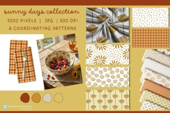 Download Boho Floral Geometric Pattern Pack - Geometric Collection
