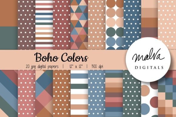 Download Dark Boho Colors Geometric Patterns - Geometric Collection