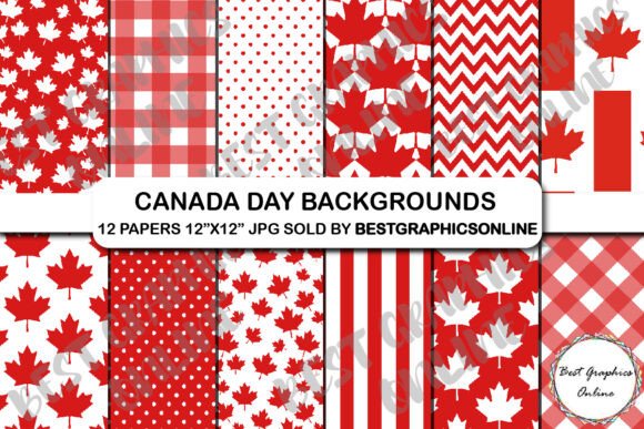 Download Canada Day Digital Background Papers - Digital background Collection