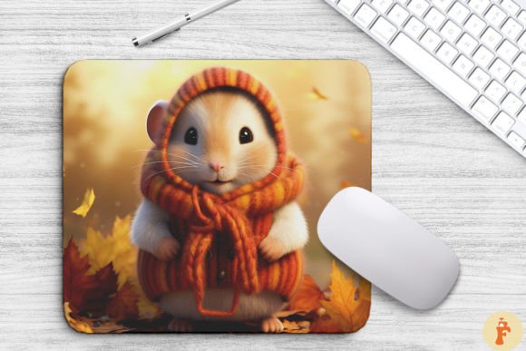 Download Cute Hamster in Autumn Scenery - Premium Bundle