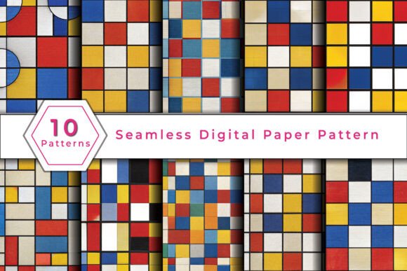 Download Modern Geometric Grid Pattern - Geometric Collection