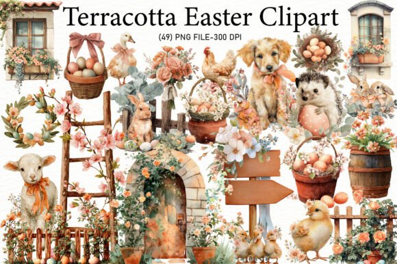 Download Terracotta Easter Clipart - Terracotta Collection